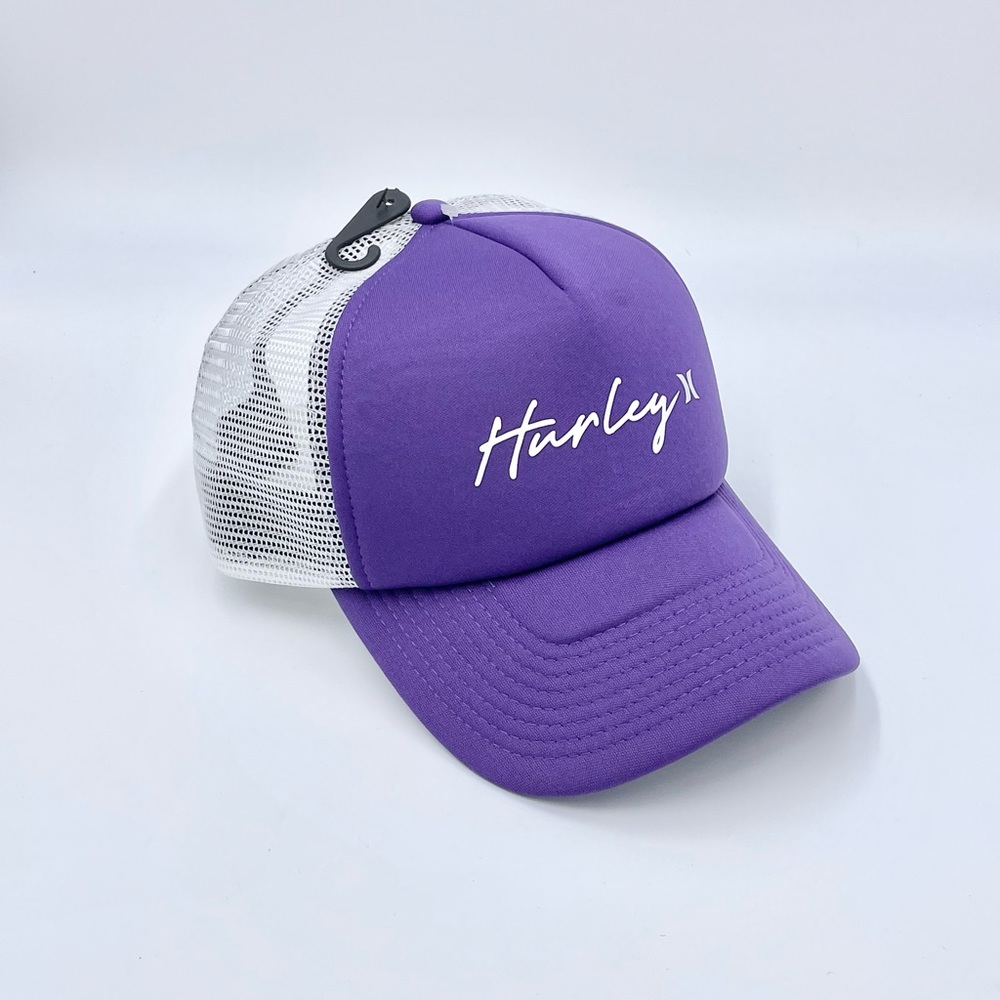 NEW Hurley Purple SnapBack Trucker Hat Cap Women’s OSFM